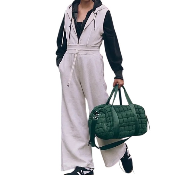 We the free making it jumpsuit, one piece, Heather grey Large - Picture 3 of 15